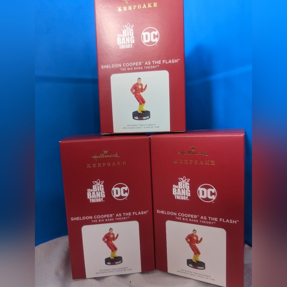 Sheldon Cooper as The Flash Hallmark Keepsake Magic Sound  Ornament
